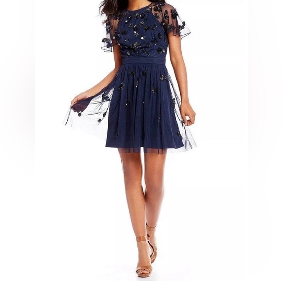 Gianni Bini Dresses & Skirts - Gianni Bini Navy Sequin Dress